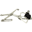 1998 Mercedes Benz E320 - Front, Driver and Passenger Side Power Window Regulator, With Motor
