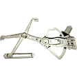 1998 Mercedes Benz E320 - Front, Driver and Passenger Side Power Window Regulator, With Motor