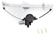 Front, Driver and Passenger Side Power Window Regulator, With Motor
