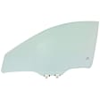 Front, Driver and Passenger Side Door Glasses, Green Tint, Replaces NAGS No. FD25435 GTYN, FD25436 GTYN