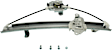 Rear, Driver and Passenger Side Window Regulators, Power, Without Motor