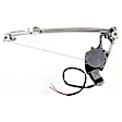 Rear, Driver and Passenger Side Window Regulators, Power, With Motor