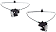 2011 Mazda CX-7 - Rear, Driver and Passenger Side Power Window Regulator, With Motor