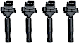 Ignition Coils, 1.8L, 4 Cyl. Engine