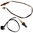 Before and After Catalytic Converter Oxygen Sensor, Set of 2, 4-wire