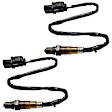 Before Catalytic Converter, Driver and Passenger Side Oxygen Sensors, 5-wire, Wideband sensor