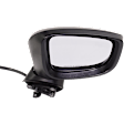 Driver and Passenger Side Mirror, Power Adjust, Non-Heated, Manual Folding, Paintable, No Signal Light, No Memory, No Puddle Light, No Auto-Dim, No Blind Spot Feature