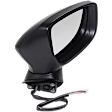 Driver and Passenger Side Mirror, Power Adjust, Non-Heated, Manual Folding, Paintable, No Signal Light, No Memory, No Puddle Light, No Auto-Dim, No Blind Spot Feature