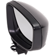 Driver and Passenger Side Mirror, Power Adjust, Non-Heated, Manual Folding, Paintable, No Signal Light, No Memory, No Puddle Light, No Auto-Dim, No Blind Spot Feature