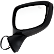 Driver and Passenger Side Mirror, Power Adjust, Non-Heated, Manual Folding, Paintable, In-housing Signal Light, No Memory, No Puddle Light, No Auto-Dim, With Blind Spot Detection in Glass