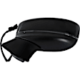 Driver and Passenger Side Mirror, Power Adjust, Heated, Manual Folding, Paintable, In-housing Signal Light, No Memory, No Puddle Light, No Auto-Dim, With Blind Spot Detection in Glass