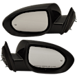 Driver and Passenger Side Mirrors, Power Adjust, Non-Folding, Heated, Paintable, No Signal Light, No Memory, No Puddle Light, No Auto-Dimming, No Blind Spot Feature