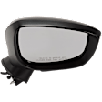 Driver and Passenger Side Mirror, Power Adjust, Non-Heated, Manual Folding, Paintable, No Signal Light, No Memory, No Puddle Light, No Auto-Dim, No Blind Spot Feature