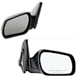 Driver and Passenger Side Mirrors, Power Adjust, Manual Folding, Non-Heated, Paintable, No Signal Light, No Memory, No Puddle Light, No Auto-Dimming, No Blind Spot Feature