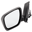 Driver and Passenger Side Mirror, Power Adjust, Heated, Manual Folding, Paintable, No Signal Light, No Memory, No Puddle Light, No Auto-Dim, No Blind Spot Feature
