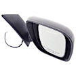 Driver and Passenger Side Mirror, Power Adjust, Heated, Manual Folding, Paintable, No Signal Light, No Memory, No Puddle Light, No Auto-Dim, No Blind Spot Feature