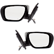 Driver and Passenger Side Mirrors, Power Adjust, Manual Folding, Heated, Paintable, No Signal Light, No Memory, No Puddle Light, No Auto-Dimming, No Blind Spot Feature