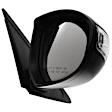 2010 Mazda 3 - Driver and Passenger Side Mirror, Power Adjust, Heated, Paintable, Manual Folding, In-housing Signal Light, No Blind Spot Feature, Without Memory Recall, No Puddle Light, No Auto-Dimming, Hatchback