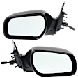 Driver and Passenger Side Mirror, Manual Adjust, Non-Heated, Manual Folding, Paintable, No Signal Light, No Memory, No Puddle Light, No Auto-Dim, No Blind Spot Feature