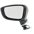 Driver and Passenger Side Mirrors, Power Adjust, Manual Folding, Non-Heated, Paintable, In-housing Signal Light, No Memory, No Puddle Light, No Auto-Dimming, No Blind Spot Feature