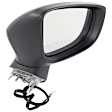 Driver and Passenger Side Mirrors, Power Adjust, Manual Folding, Non-Heated, Paintable, In-housing Signal Light, No Memory, No Puddle Light, No Auto-Dimming, No Blind Spot Feature
