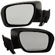 Driver and Passenger Side Mirrors, Power Adjust, Manual Folding, Non-Heated, Paintable, No Signal Light, No Memory, No Puddle Light, No Auto-Dimming, No Blind Spot Feature