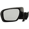 Driver and Passenger Side Mirrors, Power Adjust, Manual Folding, Non-Heated, Paintable, No Signal Light, No Memory, No Puddle Light, No Auto-Dimming, No Blind Spot Feature