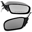 Driver and Passenger Side Mirrors, Power Adjust, Non-Folding, Non-Heated, Paintable, No Signal Light, No Memory, No Puddle Light, No Auto-Dimming, No Blind Spot Feature