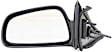 Driver and Passenger Side Mirrors, Manual Adjust, Non-Folding, Non-Heated, Paintable, No Signal Light, No Memory, No Puddle Light, No Auto-Dimming, No Blind Spot Feature