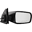Driver and Passenger Side, Mirrors, Power Adjust, Non-Heated, Non-Folding, Textured Black