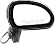 Driver and Passenger Side Mirrors, Power Adjust, Manual Folding, Heated, Paintable, No Signal Light, No Memory, No Puddle Light, No Auto-Dimming, No Blind Spot Feature