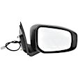 Driver and Passenger Side Mirrors, Power, Manual Folding, Non-Heated, Paintable, In-housing Signal Light, No Memory, No Puddle Light, No Auto-Dimming, No Blind Spot Feature