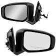 Driver and Passenger Side Mirrors, Power Adjust, Manual Folding, Non-Heated, Paintable, No Signal Light, No Memory, No Puddle Light, No Auto-Dimming, No Blind Spot Feature