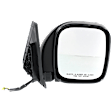 Driver and Passenger Side Mirror, Power Adjust, Heated, Manual Folding, Paintable, No Signal Light, No Memory, No Puddle Light, No Auto-Dim, No Blind Spot Feature