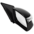 Driver and Passenger Side Mirrors, Power Adjust, Manual Folding, Heated, Paintable, In-housing Signal Light, No Memory, No Puddle Light, No Auto-Dimming, No Blind Spot Feature