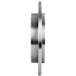Front and Rear Brake Disc, 4-Wheel Set, Cross-drilled and Slotted, Vented - Front; Solid - Rear, 6 Lugs