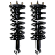Front, Driver and Passenger Side Fully Loaded Strut, RWD