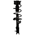 Front and Rear, Driver and Passenger Side Shock and Fully Loaded Strut, FWD