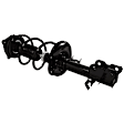 Front and Rear, Driver and Passenger Side Shock and Fully Loaded Strut, FWD