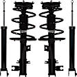 Front and Rear, Driver and Passenger Side Shock and Fully Loaded Strut