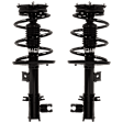 Front, Driver and Passenger Side Fully Loaded Struts
