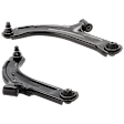 Front, Driver and Passenger Side, Lower Control Arm
