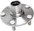 Front, Driver and Passenger Side Wheel Hub, 5 Lugs, Without Bearing, 3.0L, 6Cyl