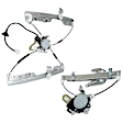 Front and Rear, Passenger Side Window Regulators, Power, With Motor