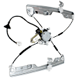 Front and Rear, Passenger Side Window Regulators, Power, With Motor