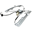 Front and Rear, Passenger Side Window Regulators, Power, With Motor