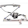 Front, Driver and Passenger Side, Window Regulators, Power, with Motor