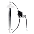 Front And Rear, Passenger Side Power Window Regulator, With Motor