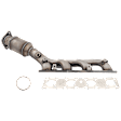 2008-2012 Nissan Pathfinder - Front and Rear, Driver Side Catalytic Converters, Federal EPA Standard, 46-State Legal (Cannot ship to CA, CO, NY or ME), 5.6L Engine