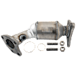 2005 Nissan Quest - Front, Driver and Passenger Side Catalytic Converter, 3.5L 6Cyl, Federal EPA Standard, 46-State Legal (Cannot ship to CA, CO, NY or ME), 4-Speed, Automatic Transaxle, 1 O2 Port, Direct JC Whitney Series